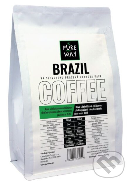 Brazilia (Odrodová mletá káva 200 g)
