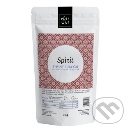 Spirit - sypaný biely čaj aromatizovaný, ochutený