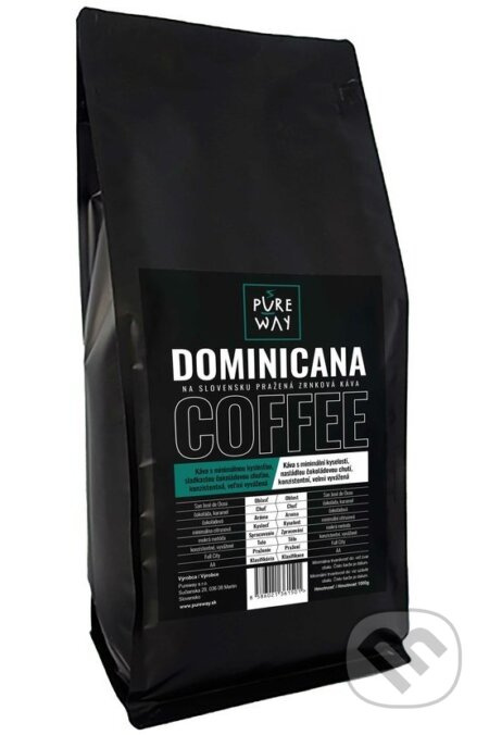 Dominicana (zrnková) (odrodová káva zrnková 1000g)