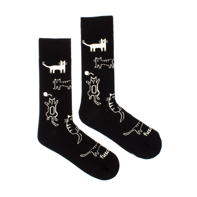 Ponožky ČaukyMňauky S (Unisex veľkosť S (veľkosť 35-38))