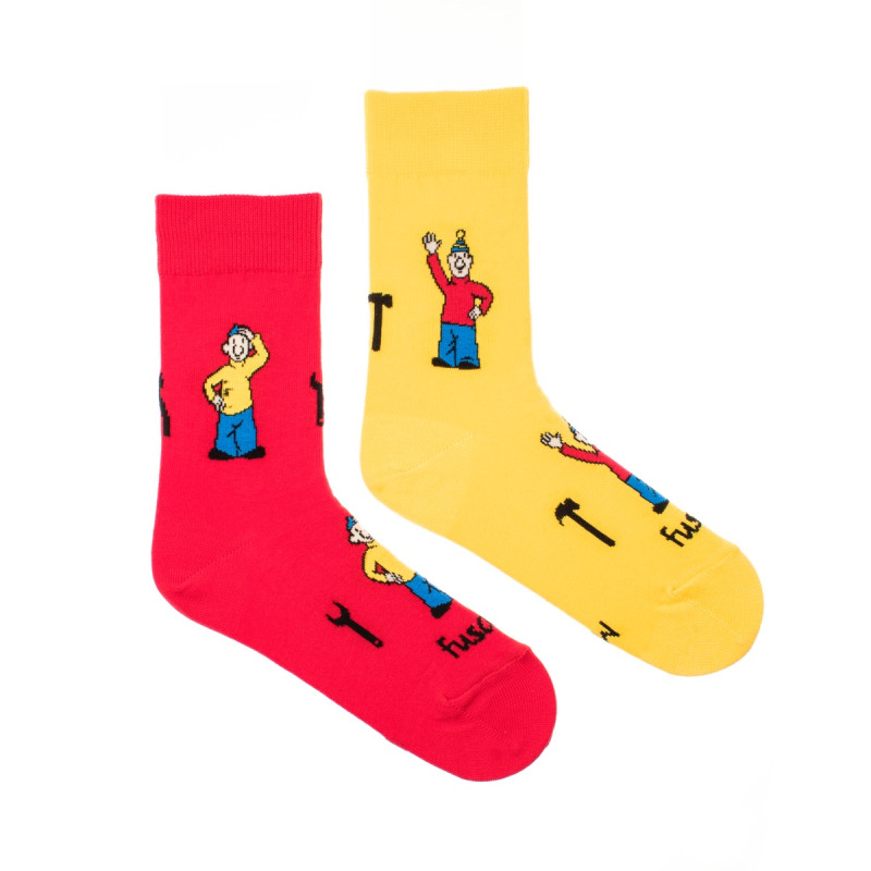 Detské ponožky Pat a Mat L (Unisex veľkosť L (veľkosť 31-34))