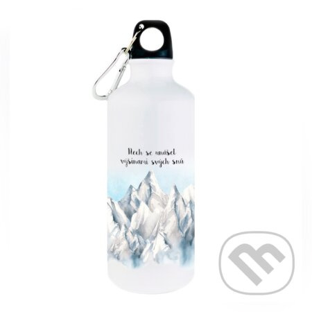 Turistická láhev Nech se unášet výšinami svých snů