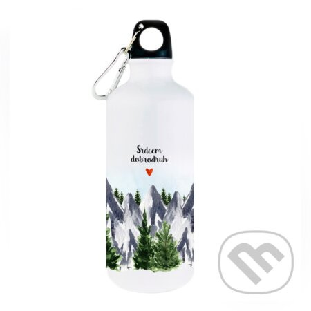 Turistická láhev Srdcem dobrodruh