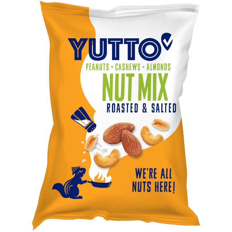 Yutto Mix pražených a solených ořechů a arašídů