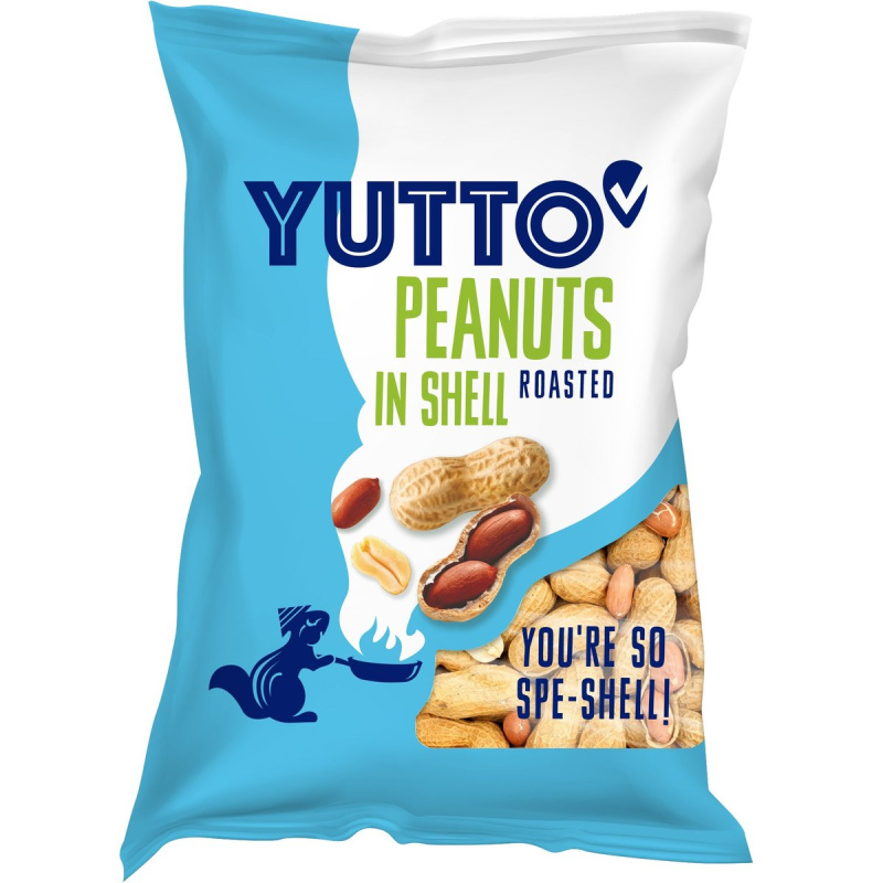 Yutto Jumbo arašídy, neloupané, pražené