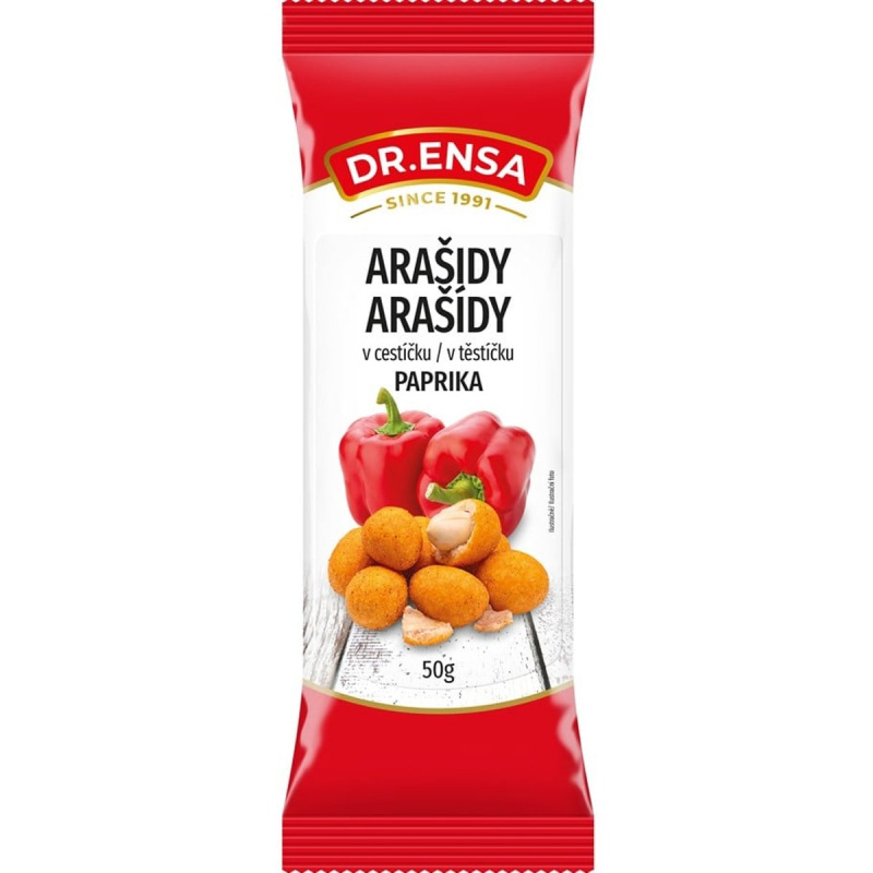 Dr.Ensa Arašídy v těstíčku paprika