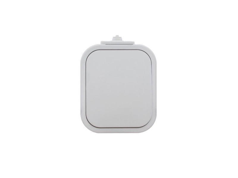 Spínač jednopólový TIMEX WNT-1B2 1850003, řazení 1, IP54, bílá