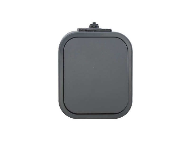 Spínač tlačítkový TIMEX WNT-6/7B2 1850515, řazení 1/0, IP54, šedá