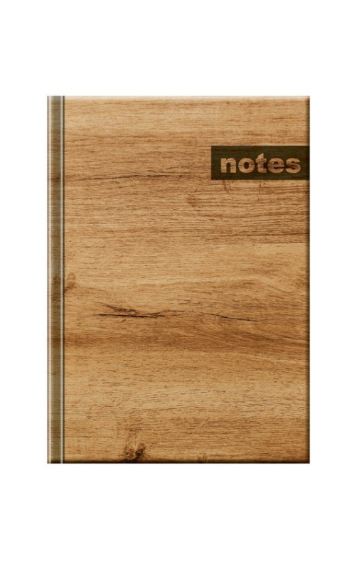 Notes mini - drevo tmavé (linajkovaný)