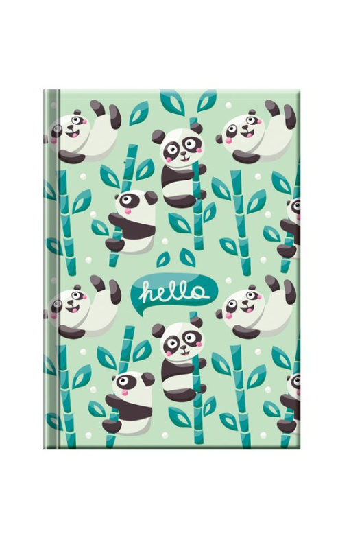 Notes Mini - Panda (linajkovaný)