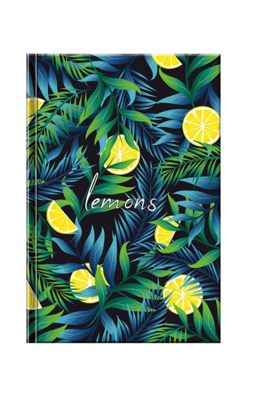 Notes Lemons (linajkovaný)