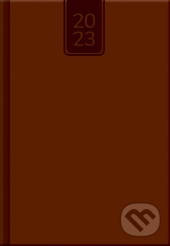 Denní diář A5 cz/sk Nebraska light brown