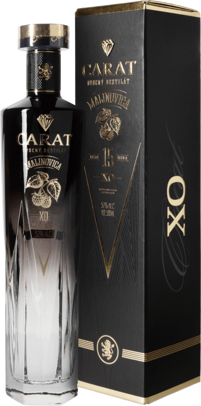 Carat Čučoriedkovica Destilát 0,5l 52%