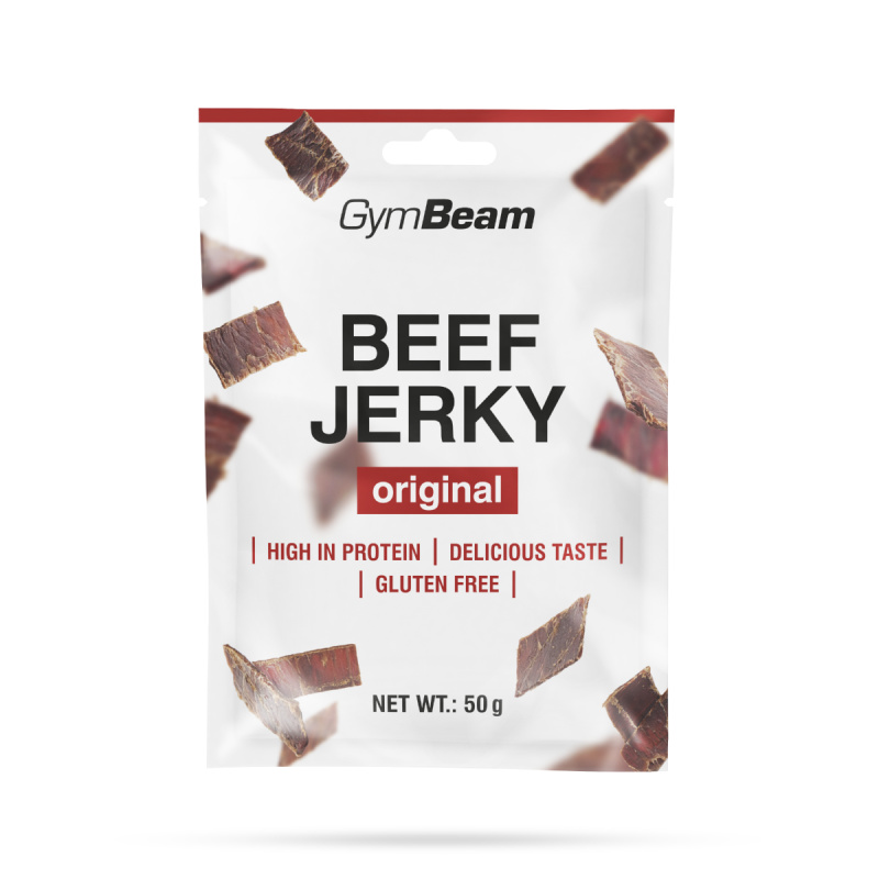 Sušené maso Beef Jerky - GymBeam
