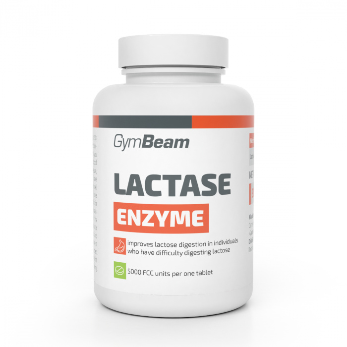 GymBeam  Laktáza enzym, 90 tab.