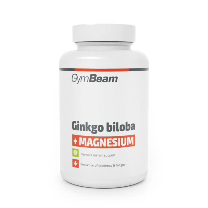 GymBeam Ginkgo Biloba + Magnézium, 90 ks