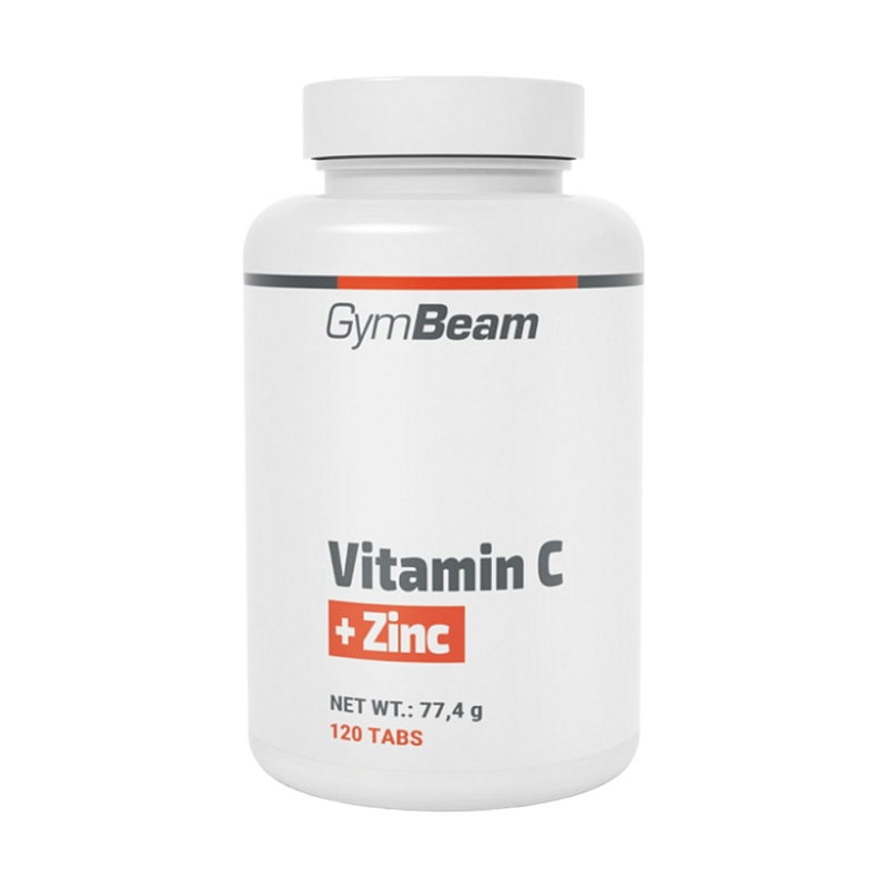 GymBeam Vitamín C + zinek, 120 tab.