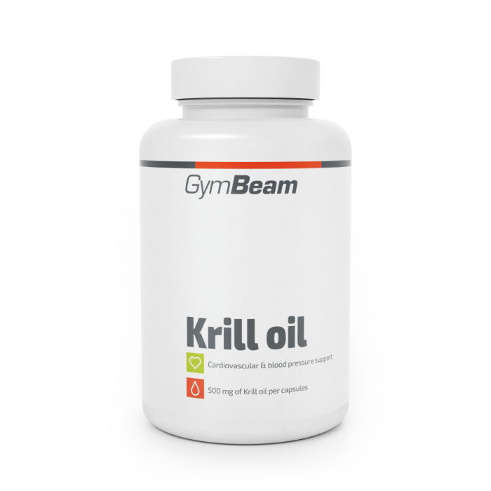 GymBeam Krilový olej, 60 kaps.