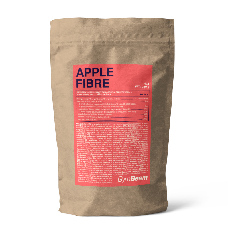 GymBeam Jablečná vláknina, shadow, 250 g