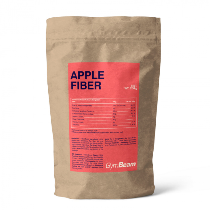 GymBeam Jablečná vláknina, shadow, 250 g
