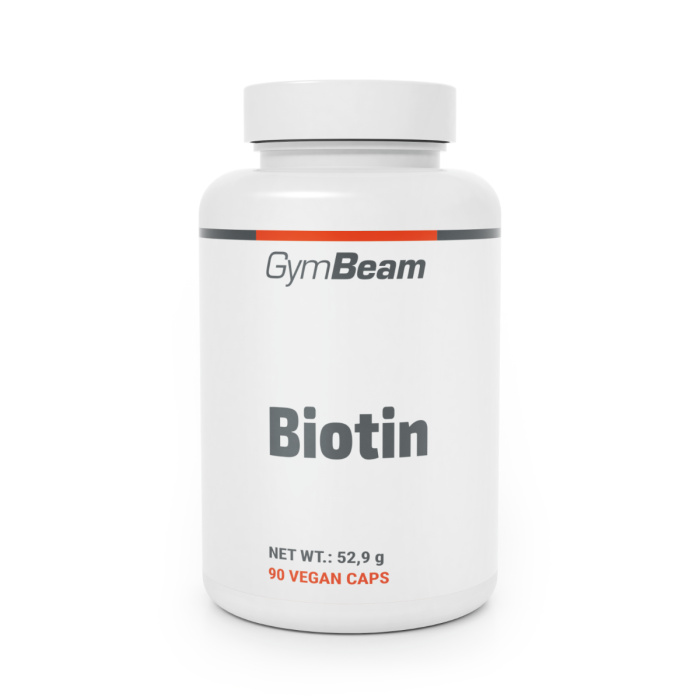 GymBeam D-Biotin (Vitamín B7), 90 kaps.