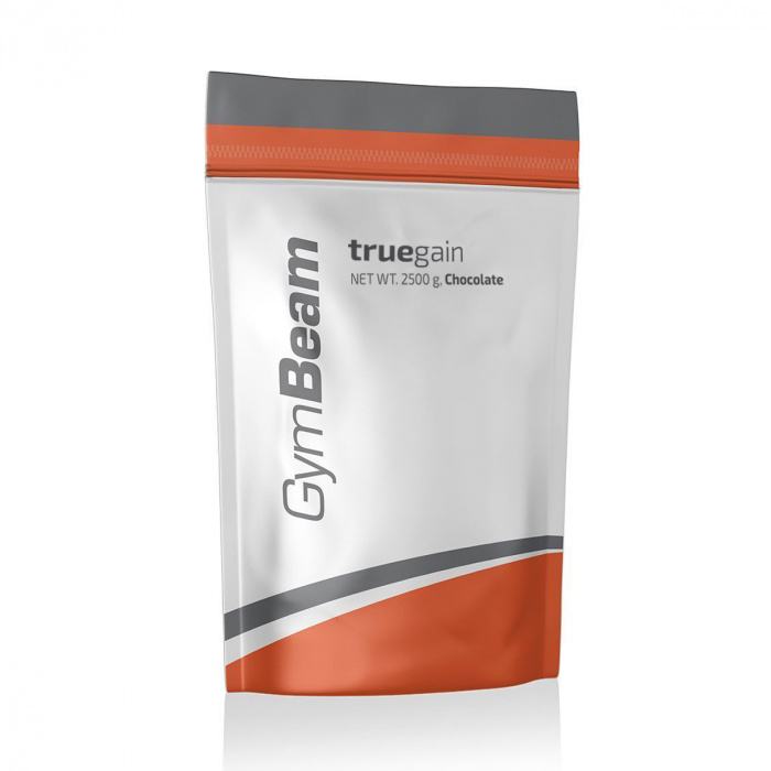 GymBeam True Gain, 2500 g Příchuť: jahoda