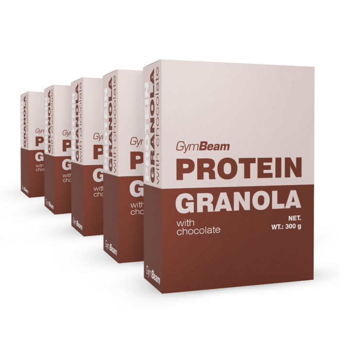 GymBeam Proteinová granola s čokoládou
