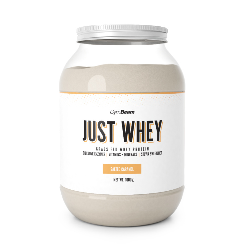 GymBeam Protein Just Whey 1000 g - slaný karamel