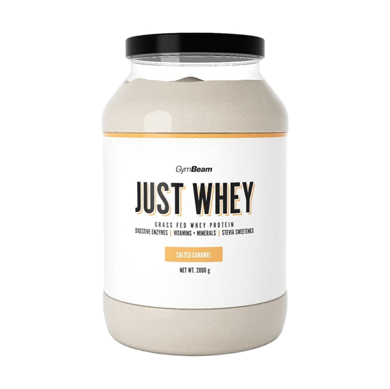 GymBeam Protein Just Whey 2000 g - slaný karamel