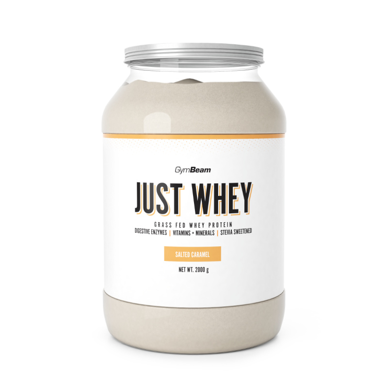 GymBeam Protein Just Whey 2000 g - slaný karamel