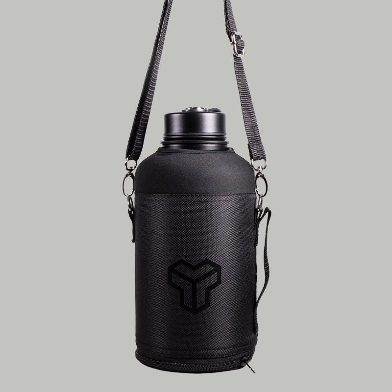 GymBeam Strix Ocelová Láhev Nomad 1800 ml - černá