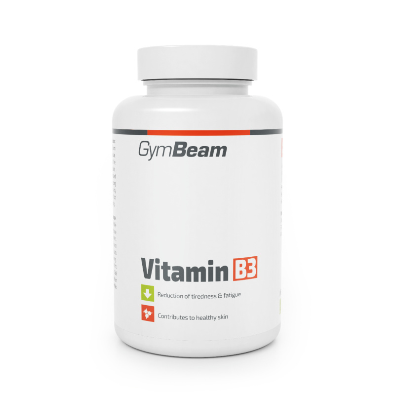 GymBeam Vitamín B3 (niacin), 90 kaps.