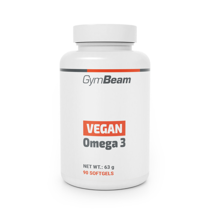 GymBeam Vegan Omega 3, 90 kaps.