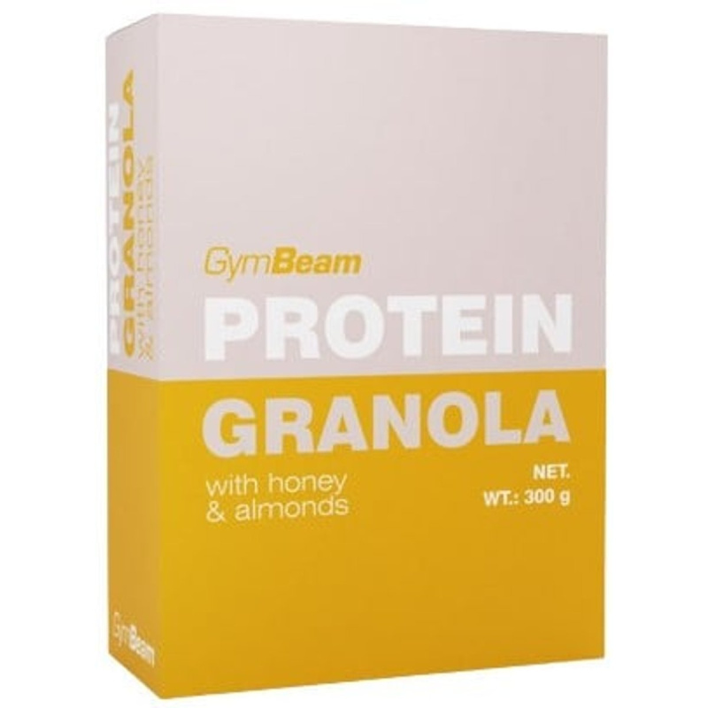 GymBeam Proteinová granola s medem a mandlemi