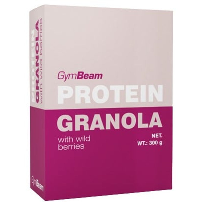 GymBeam Proteinová granola s lesním ovocem