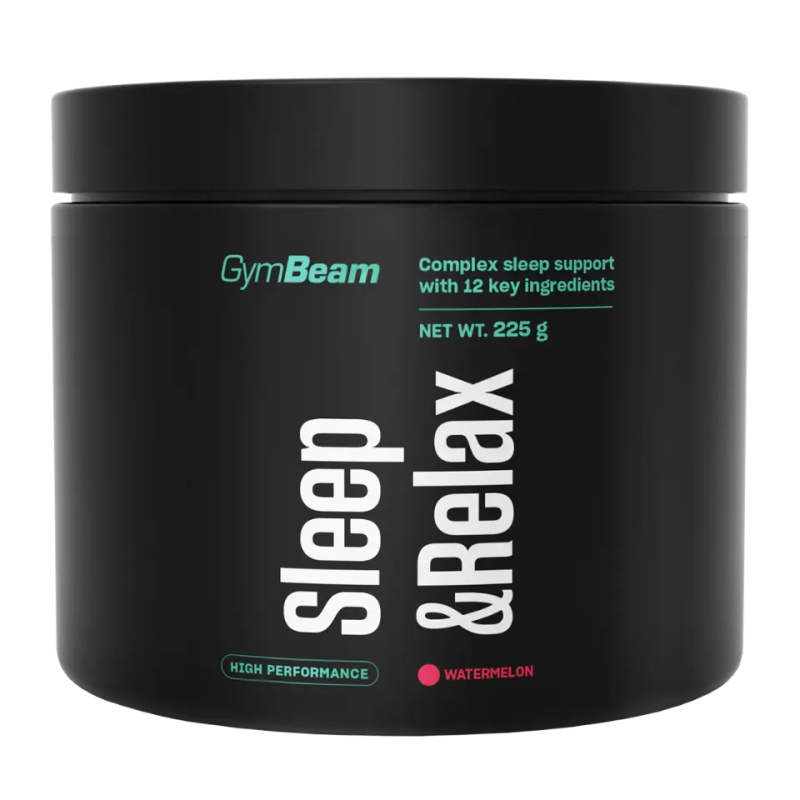 GymBeam Sleep & Relax, 225 g Příchuť: vodní meloun