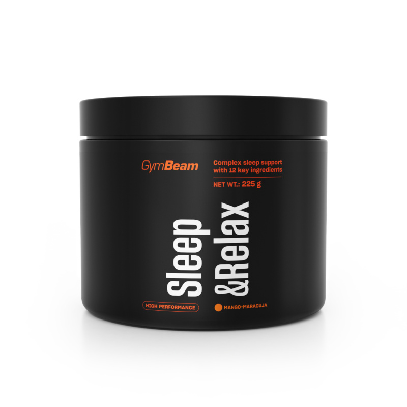 GymBeam Sleep & Relax, 225 g Příchuť: mango marakuja