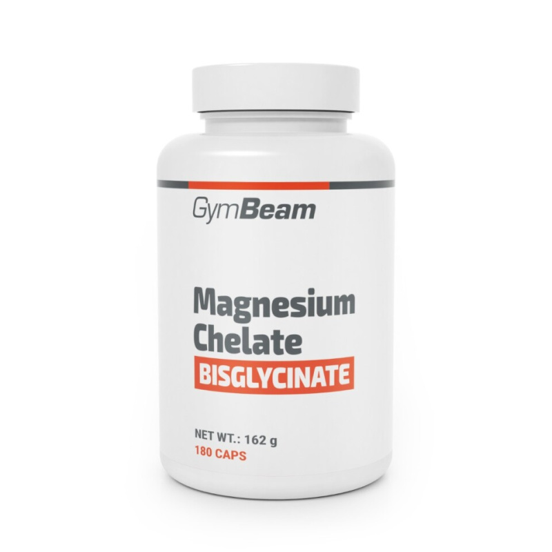 GymBeam Hořčík chelát bisglycinát 180 kapslí