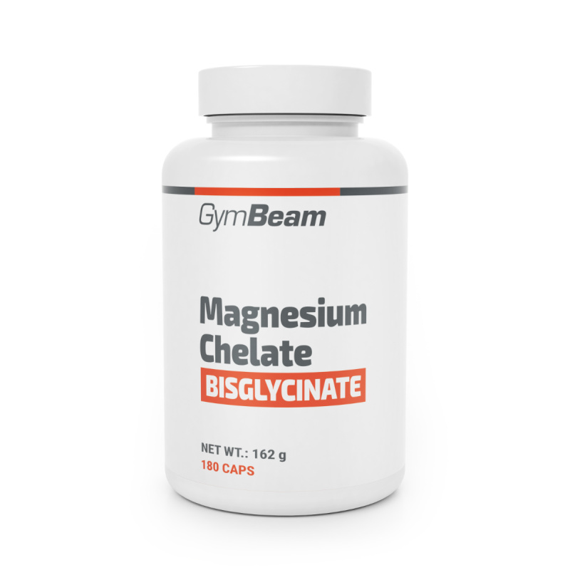 GymBeam Hořčík chelát bisglycinát 180 kapslí