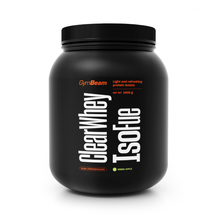 GymBeam Clear Whey IsoFue, vodní meloun, 1000 g