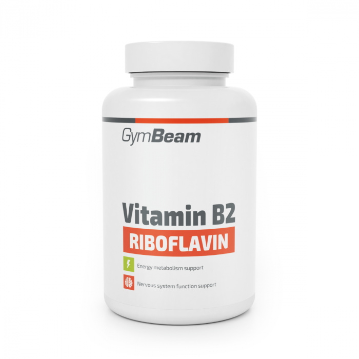 GymBeam Vitamín B2 (Riboflavin), 90 kaps.
