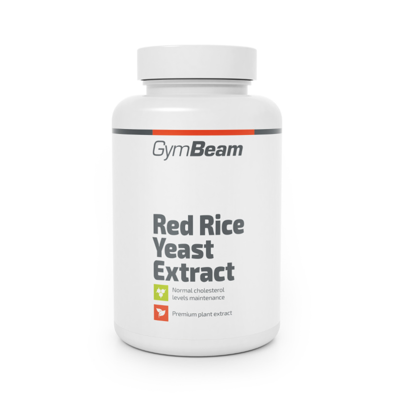 GymBeam Extrakt z fermentované červené rýže, 90 kaps.