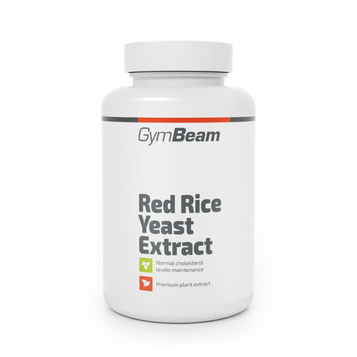 GymBeam Extrakt z fermentované červené rýže, 90 kaps.