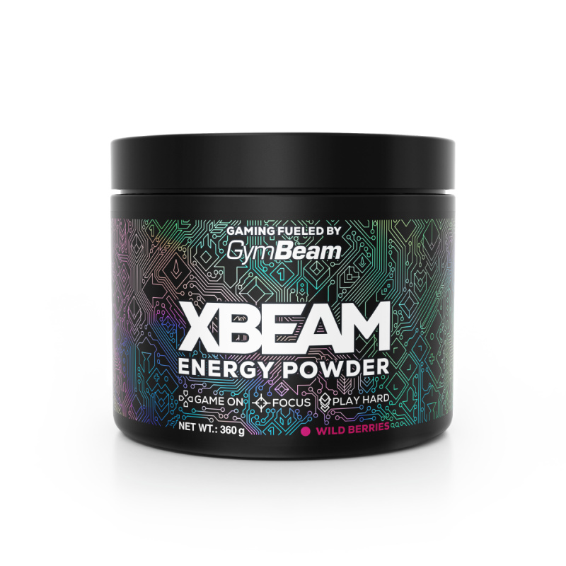 GymBeam Energy Powder - XBEAM 360 g - lesní ovoce