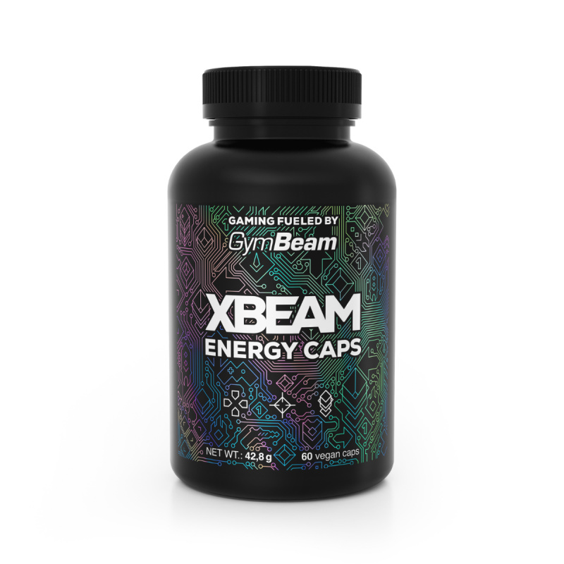 GymBeam Energy Caps - XBEAM 60 kapslí