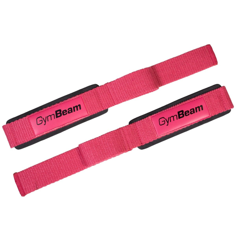 GymBeam X-Grip posilovací trhačky barva Pink