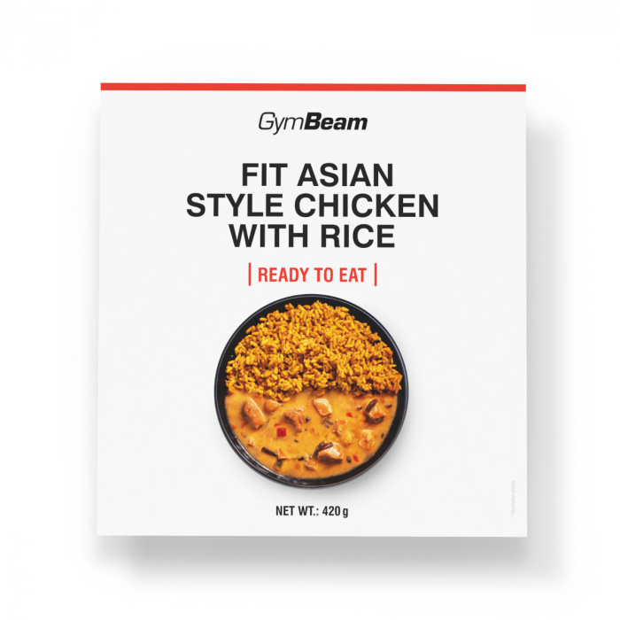 GYMBEAM Fit kuřecí s rýží na asijský způsob ready to eat 420 g