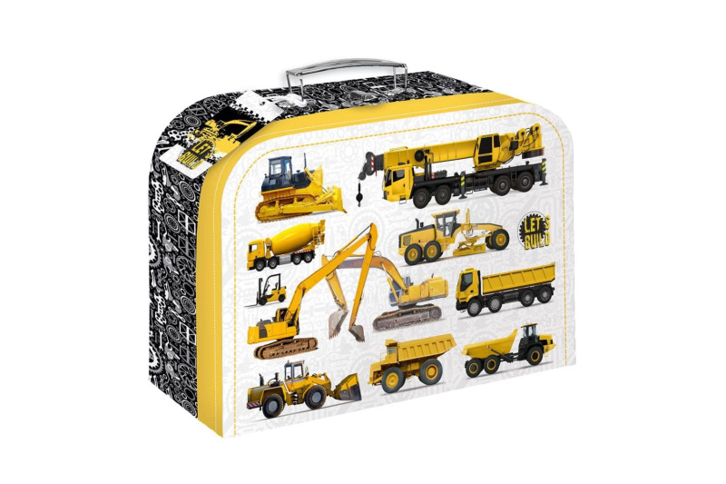 Školní papírový kufřík Let's Build