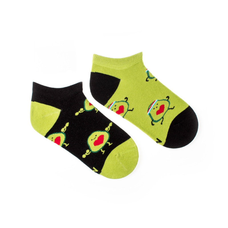 Dětské kotníkové ponožky Feetee Avocado