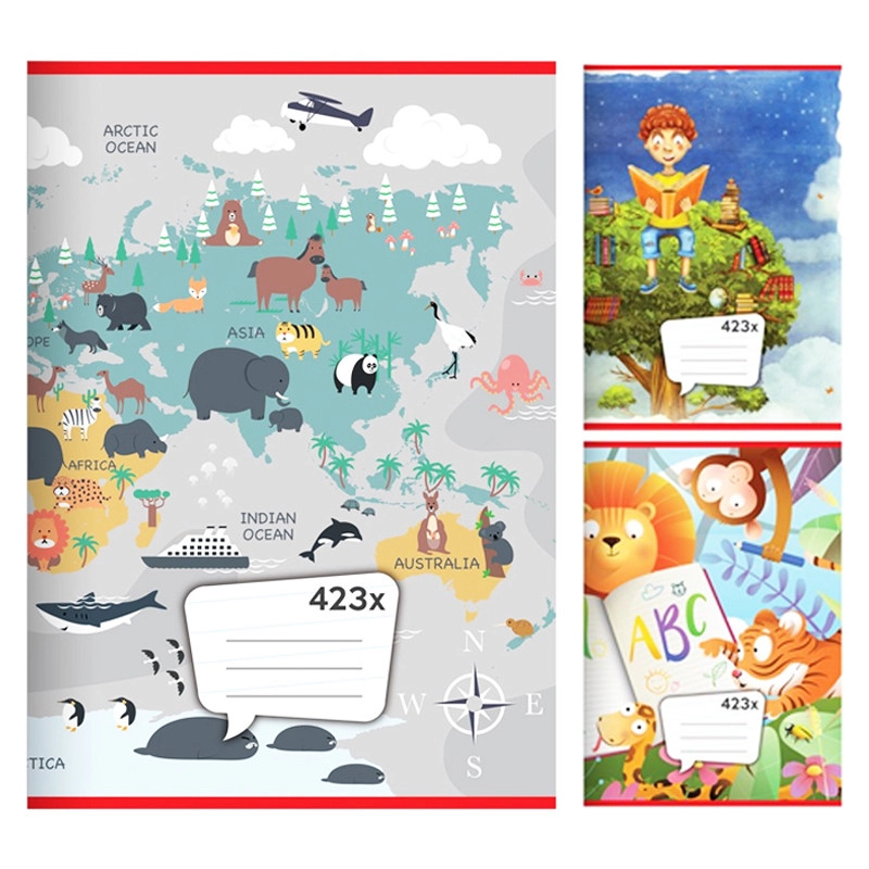 Sešit A4, 20 listů – linkovaný